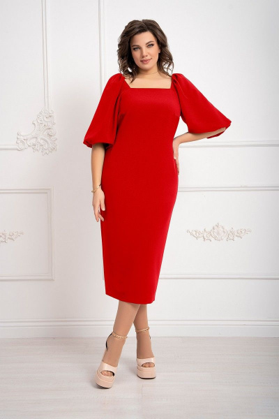 Платье JeRusi 2308 красный - фото 1