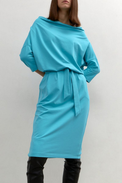 Платье Individual design 20124 голубой - фото 2