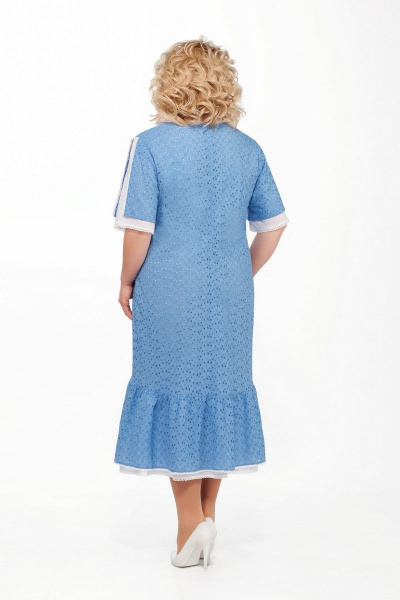 Платье Pretty 898 голубой - фото 2