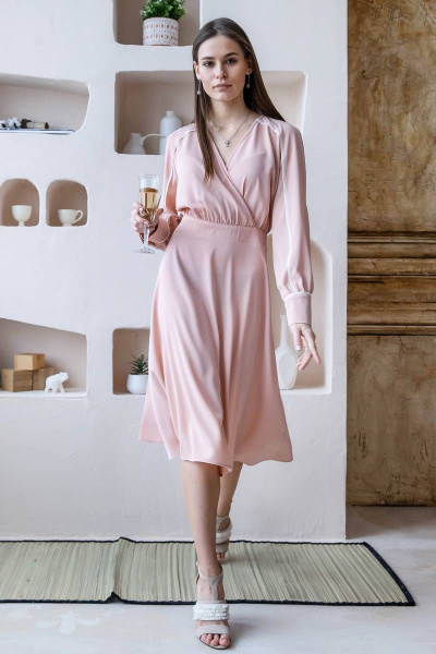Платье ARTiMODA 321-13 розовый - фото 3