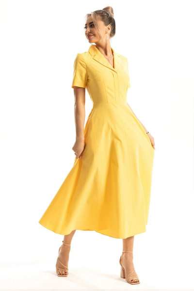 Платье Golden Valley 4926 желтый - фото 1