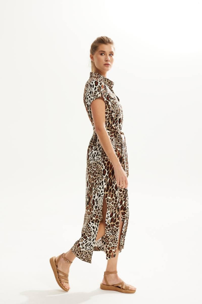 Платье DAVA 156 принт_леопард - фото 5