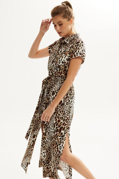Платье DAVA 156 принт_леопард - фото 4