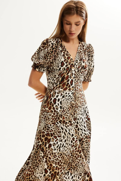 Платье DAVA 155 принт_леопард - фото 5