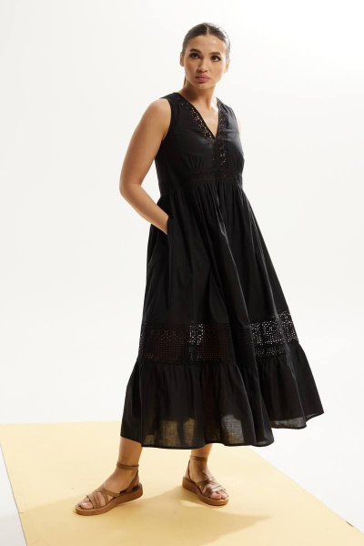 Платье DAVA 149 черный - фото 1