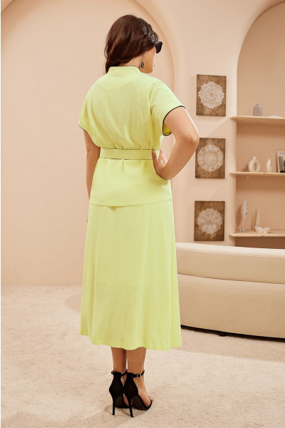 Жакет, пояс, юбка Lissana 4649 желтый - фото 2