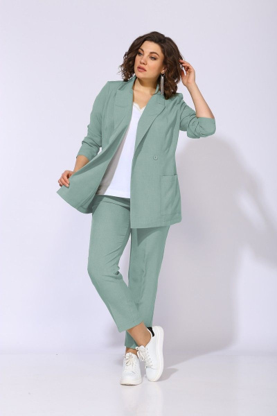 Брюки, жакет ANASTASIA MAK 1053а мятный - фото 1