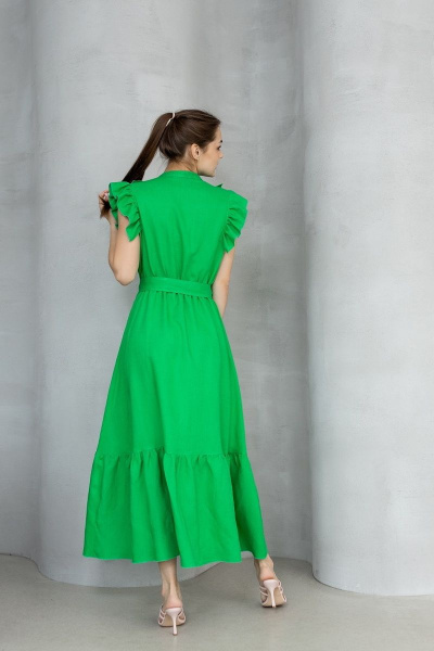 Платье Atelero 1067 зеленый - фото 2