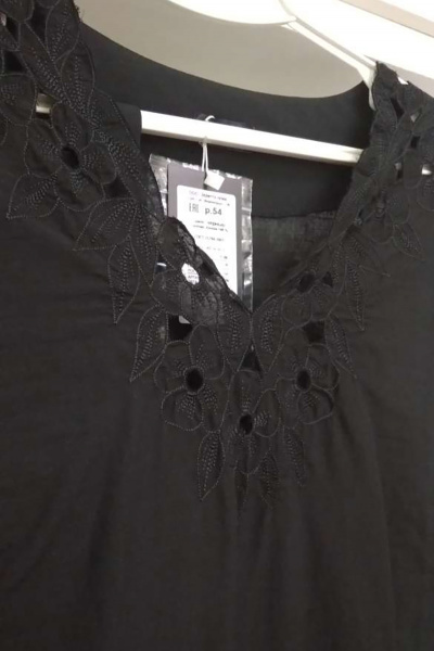 Платье ELLETTO 1706 черный - фото 3