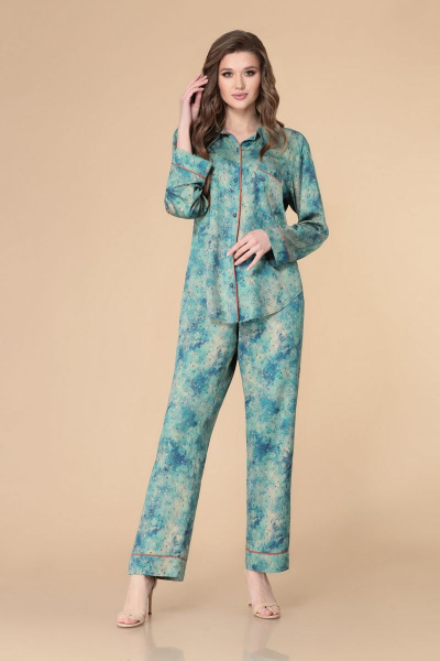 Блуза, брюки Svetlana-Style 1881 бирюзовый - фото 2
