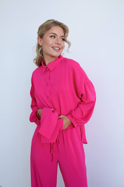 Блуза, брюки SODA 735.1 розовый - фото 2
