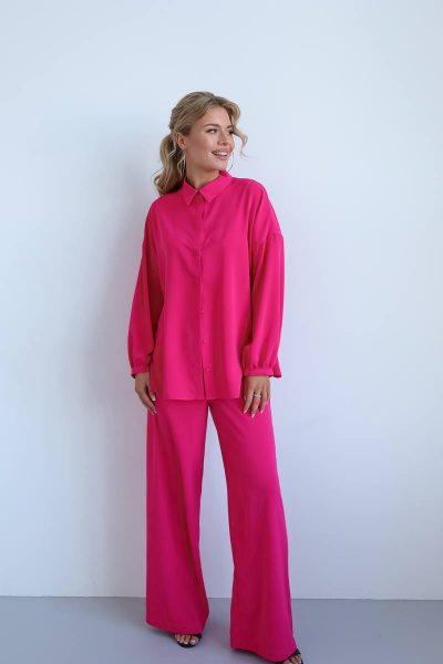 Блуза, брюки SODA 735.1 розовый - фото 1