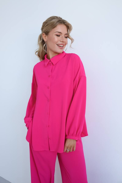 Блуза, брюки SODA 735.1 розовый - фото 4