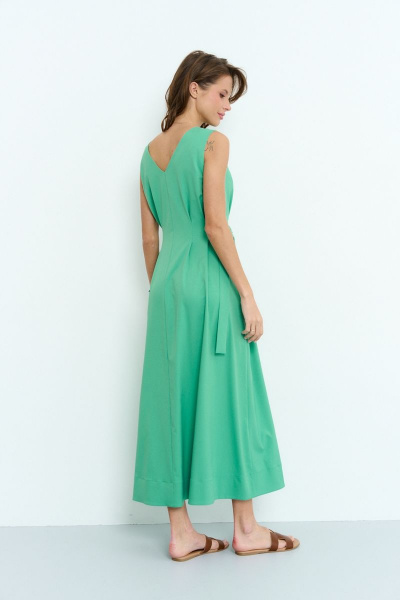 Платье Luitui R1049 зеленый - фото 4