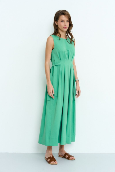 Платье Luitui R1049 зеленый - фото 3