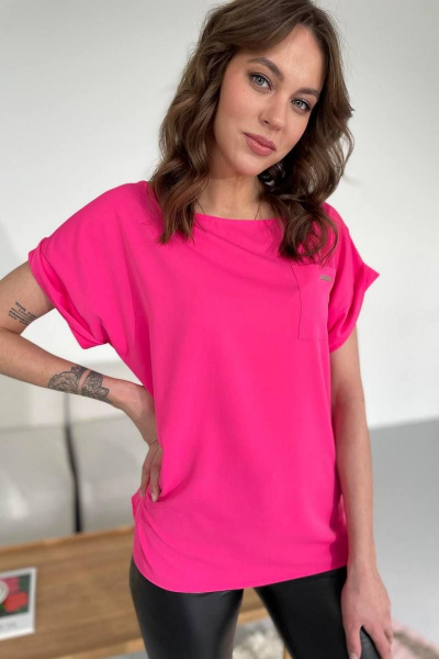 Блуза Rumoda 2111 розовый - фото 3