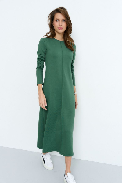 Платье Luitui R1078 зеленый - фото 2
