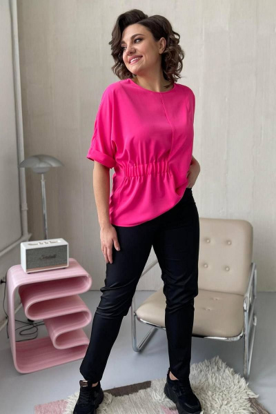 Блуза Rumoda 2109 розовый - фото 5