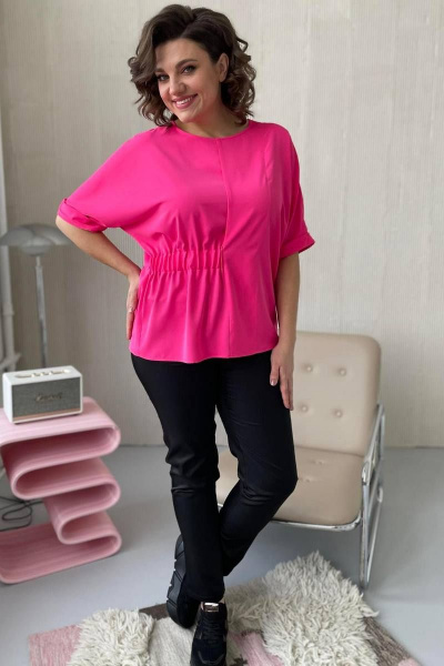 Блуза Rumoda 2109 розовый - фото 4