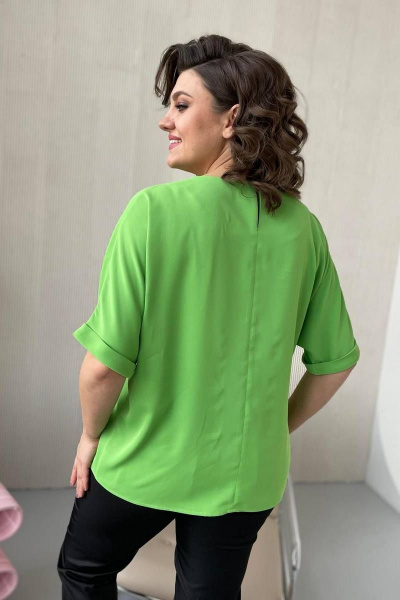 Блуза Rumoda 2109 зеленый - фото 5