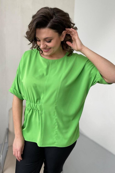 Блуза Rumoda 2109 зеленый - фото 3