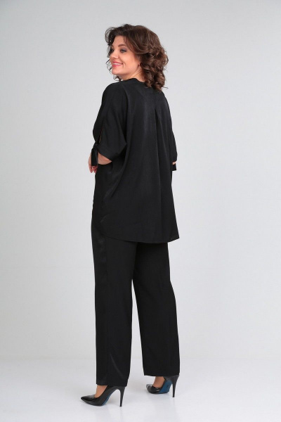 Блуза, брюки Диомант 1854 черный - фото 6