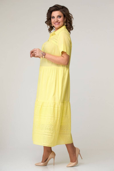 Платье Ollsy 1605 желтый - фото 2