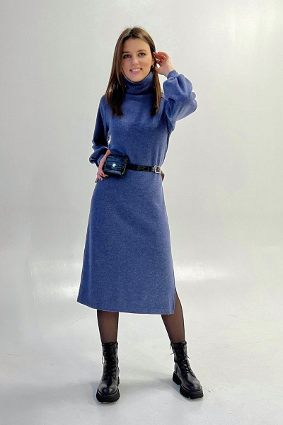 Платье i3i Fashion 103/4 синий - фото 1