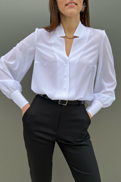 Блуза i3i Fashion 200/1 белый - фото 1