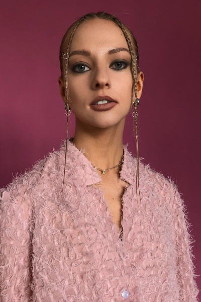 Блуза i3i Fashion 200/2 розовый - фото 2