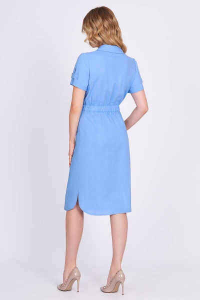 Платье Bazalini 4656 голубой - фото 2