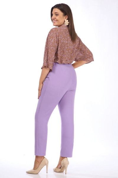 Блуза, брюки Matini 1.1527 фиолет - фото 9