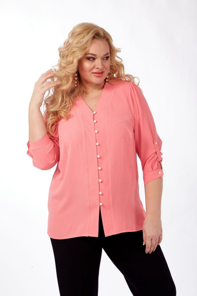 Блуза SOVITA 916 розовый - фото 4