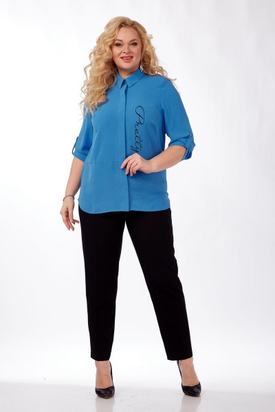 Блуза SOVITA 914 синий - фото 1