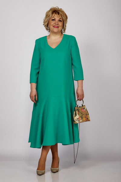 Платье Djerza 1267 зеленый - фото 8