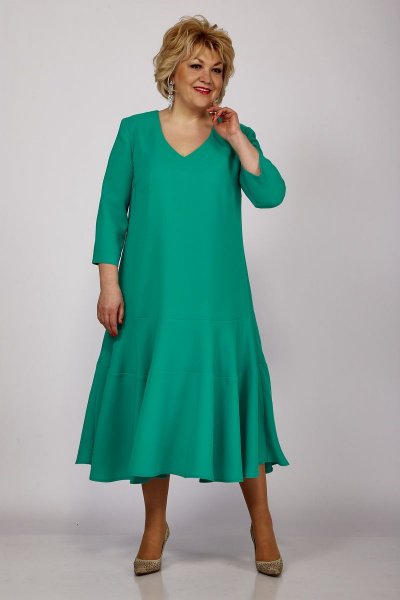 Платье Djerza 1267 зеленый - фото 6