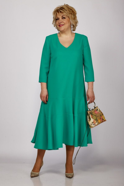 Платье Djerza 1267 зеленый - фото 1
