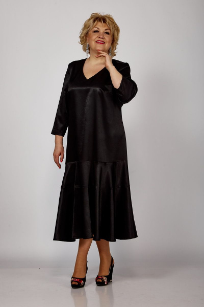 Платье Djerza 1267А черный - фото 2