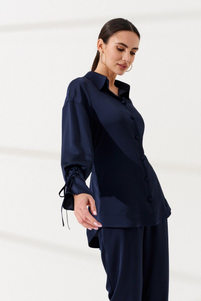 Блуза, брюки Prestige 4817 темно-синий - фото 4