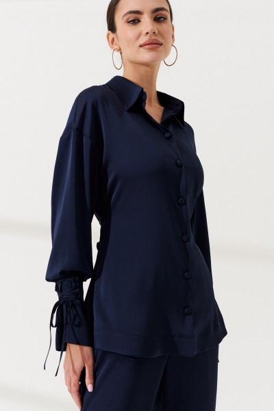 Блуза, брюки Prestige 4817 темно-синий - фото 3