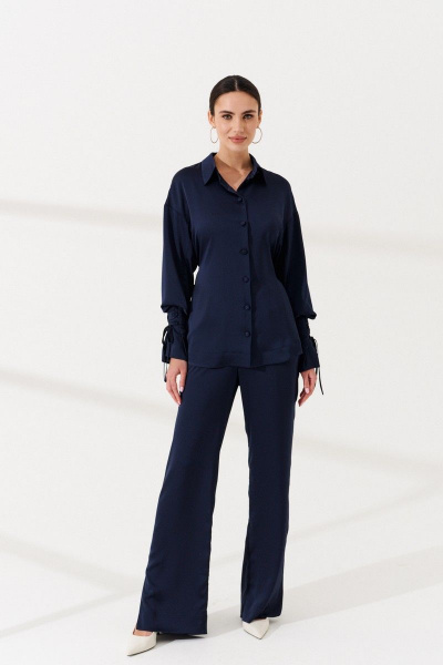 Блуза, брюки Prestige 4817 темно-синий - фото 1