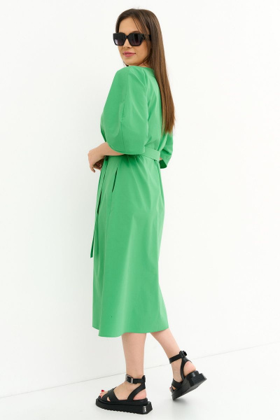 Платье Магия моды 2241 зеленый - фото 4
