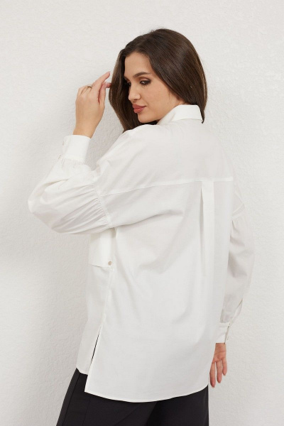 Блуза Angelina 714 белый - фото 5