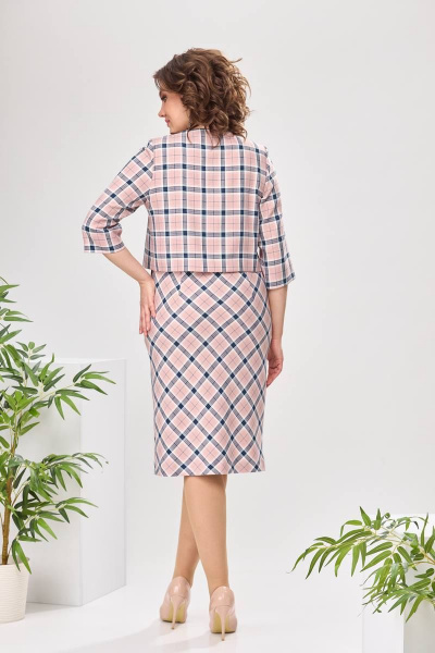 Платье Romanovich Style 1-2422 розовый - фото 7