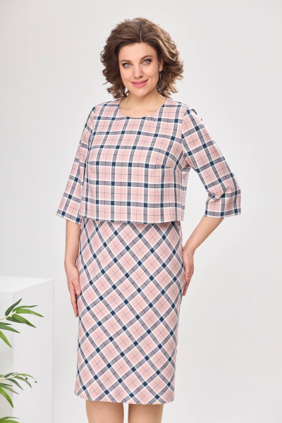 Платье Romanovich Style 1-2422 розовый - фото 4
