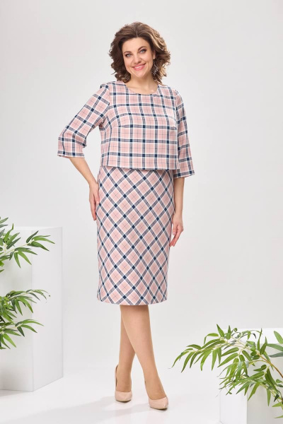 Платье Romanovich Style 1-2422 розовый - фото 1