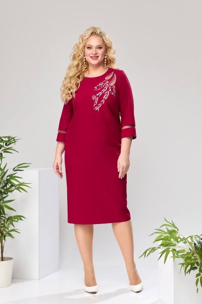 Платье Romanovich Style 1-2426 бордо - фото 1
