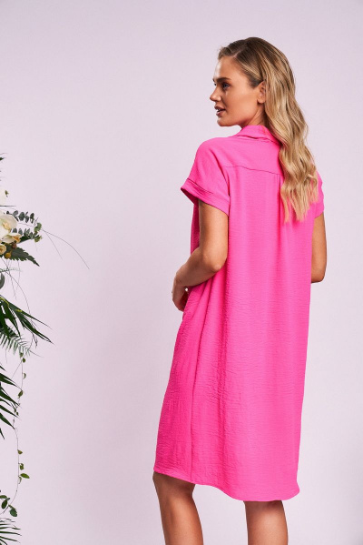 Платье KaVaRi 1029.1 розовый - фото 5