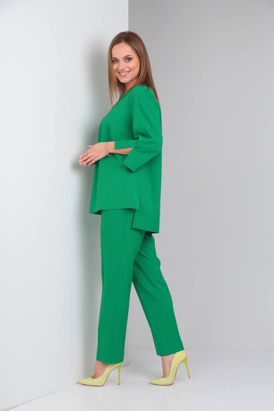 Блуза, брюки TVIN 7612Л зеленый - фото 6