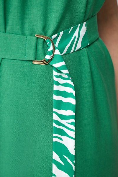 Платье Мишель стиль 1114 зеленый - фото 6